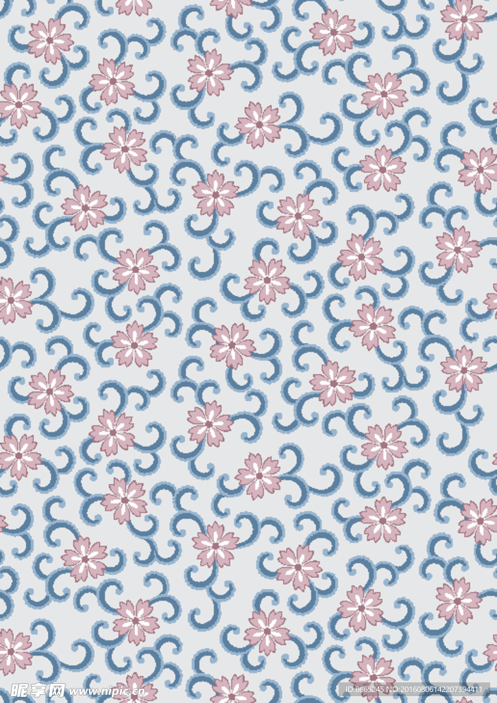 时尚花纹