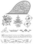 室内装饰花纹