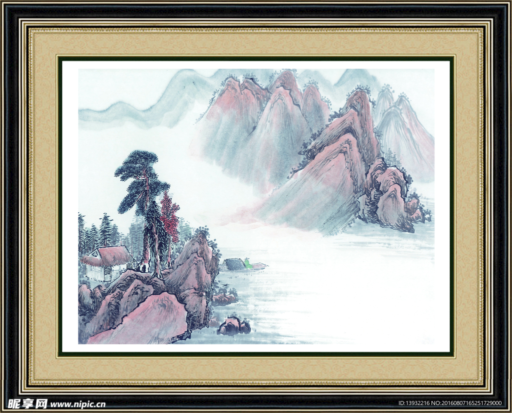 国画山水(画未分层)