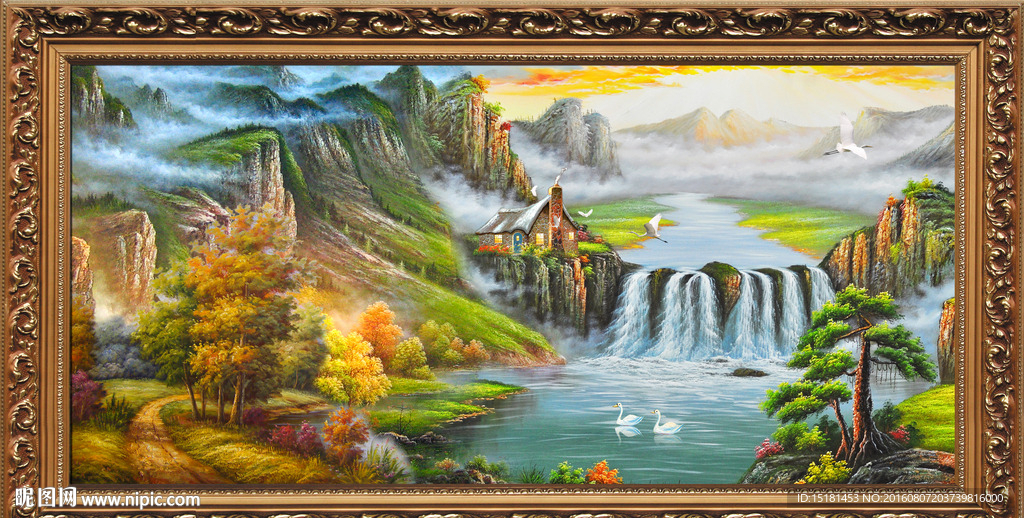 油画风景