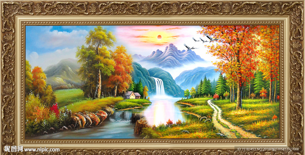 油画风景
