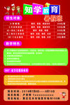 学校教育海报
