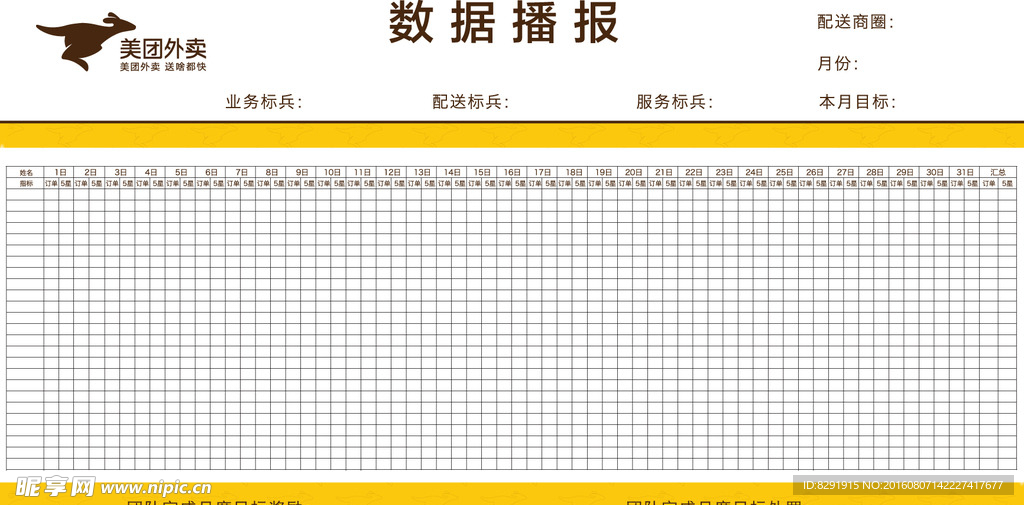 数据播报KT版（单独一面源文件