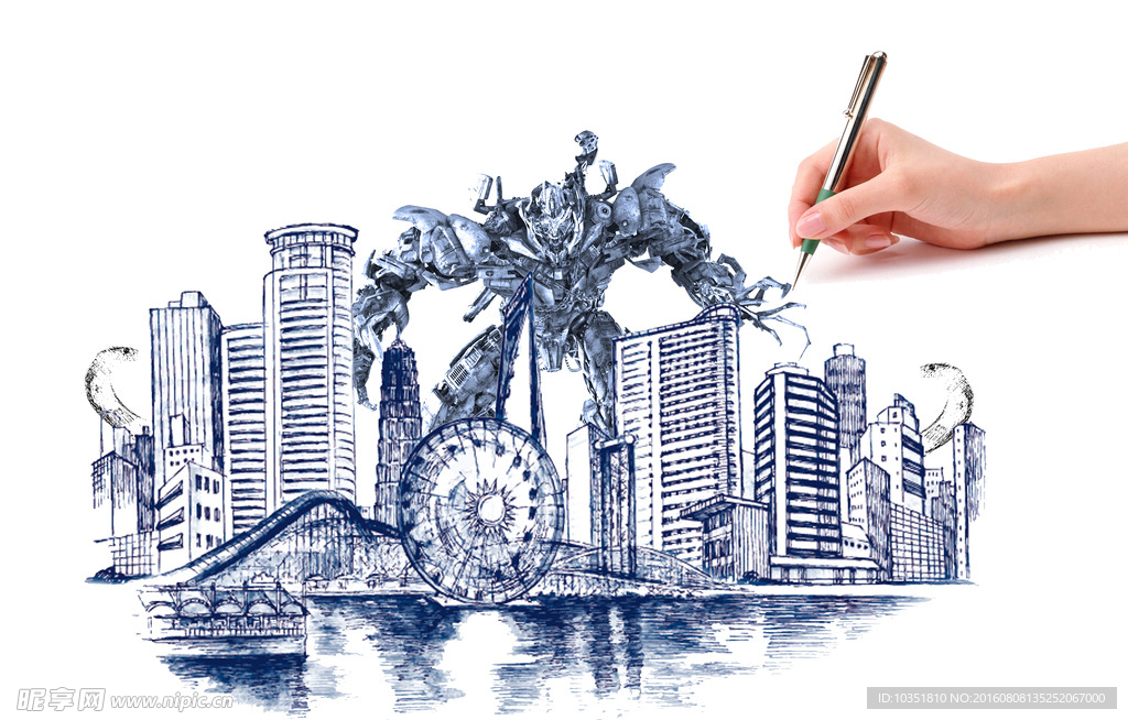 机器人霸占城市