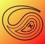 太极八卦花纹