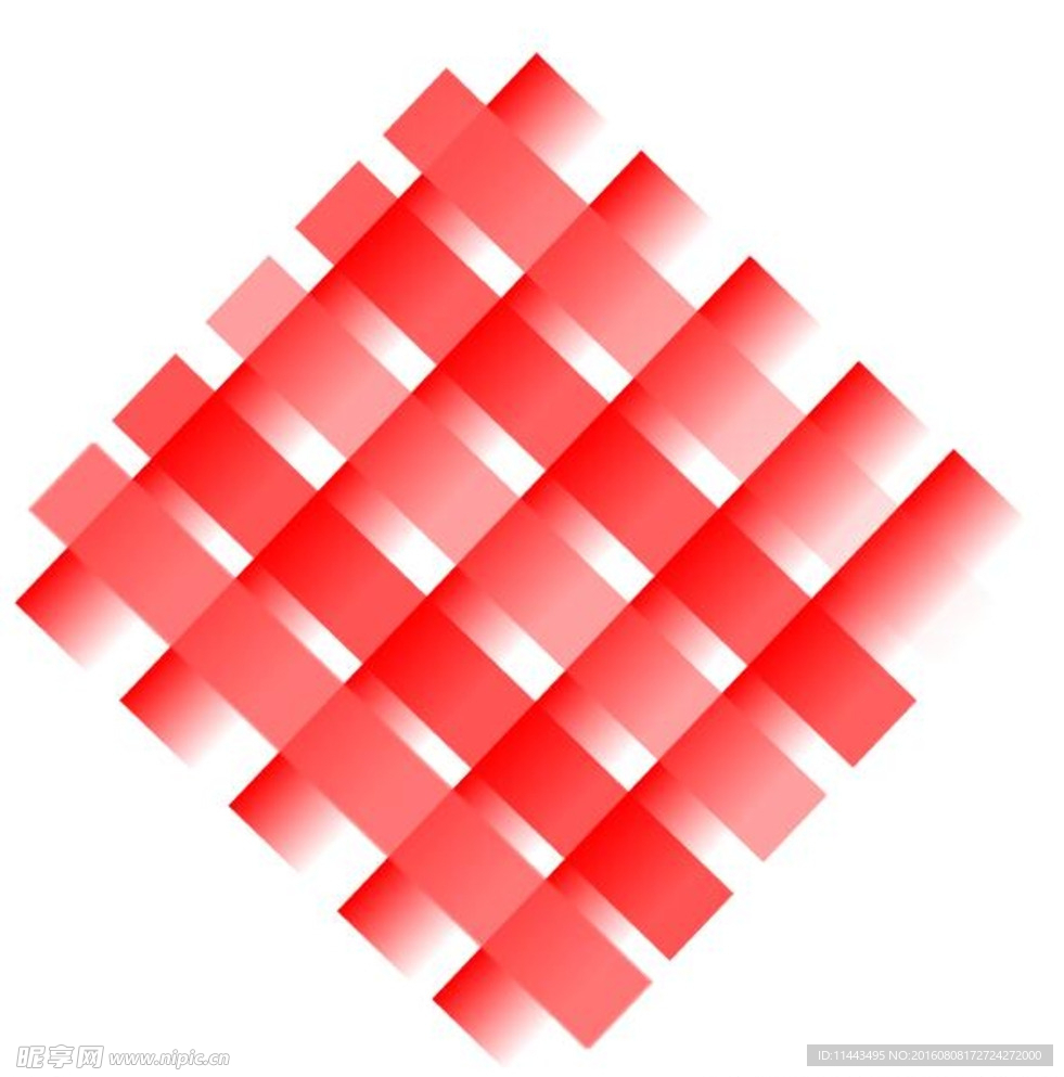 红色系菱形格背景矢量素材