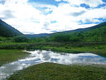 普达措国家森林公园 青山绿水