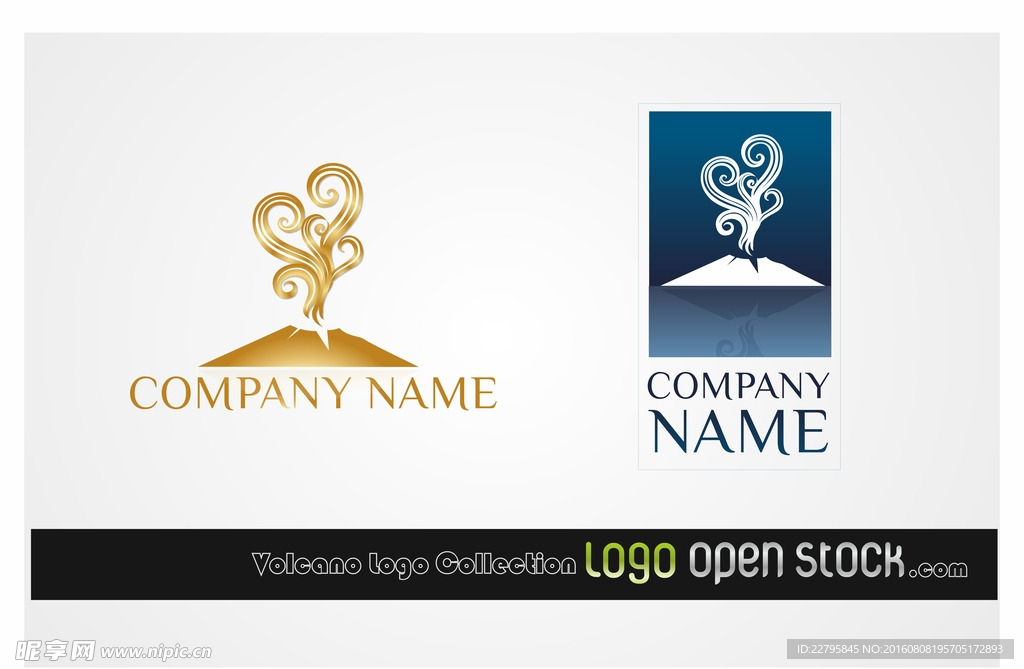 金色画册logo
