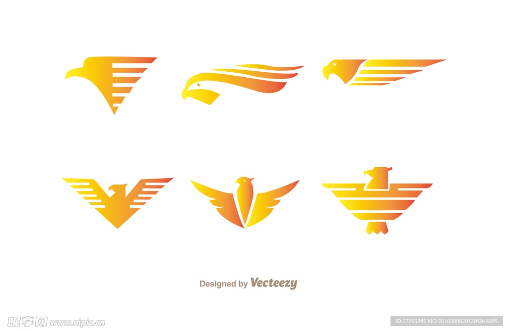 金色老鹰logo