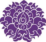 矢量盘子花纹背景底纹