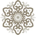 矢量盘子花纹背景底纹