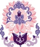 矢量浪漫花纹背景底纹