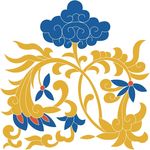矢量花纹背景底纹