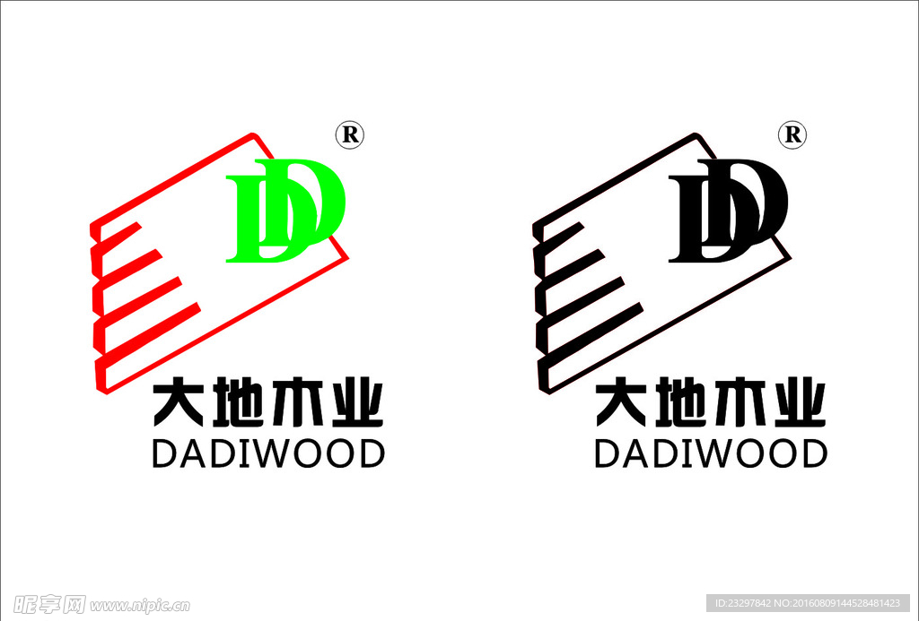 企业标志 大地木业