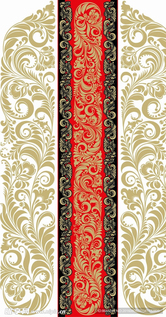欧式花纹