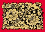 欧式花纹