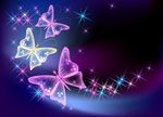 梦幻蝴蝶壁纸锁屏