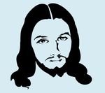 男人头像剪影