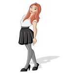 卡通女人