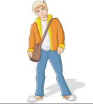 卡通男孩