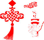 中国结 祥云 华表