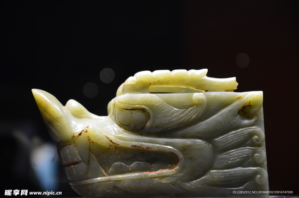 西安博物馆  玉龙头