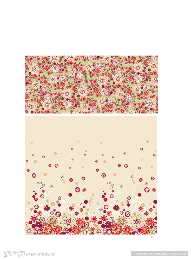 矢量抽象花纹背景底纹