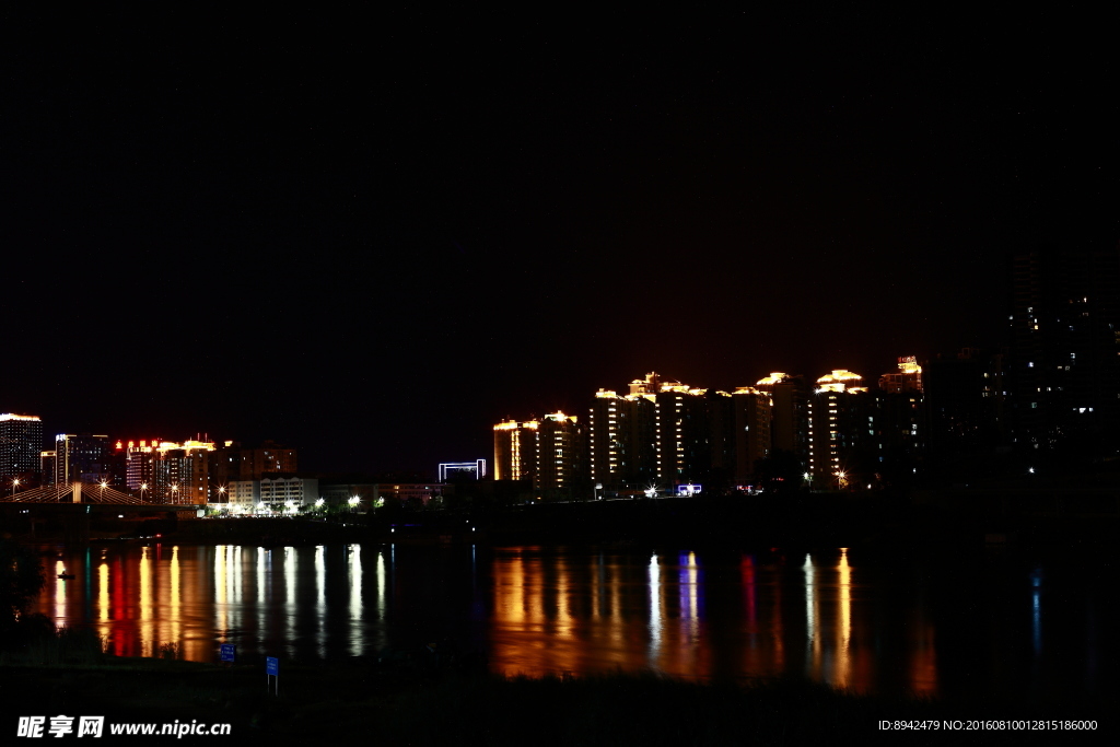 夜景 江景 摄影