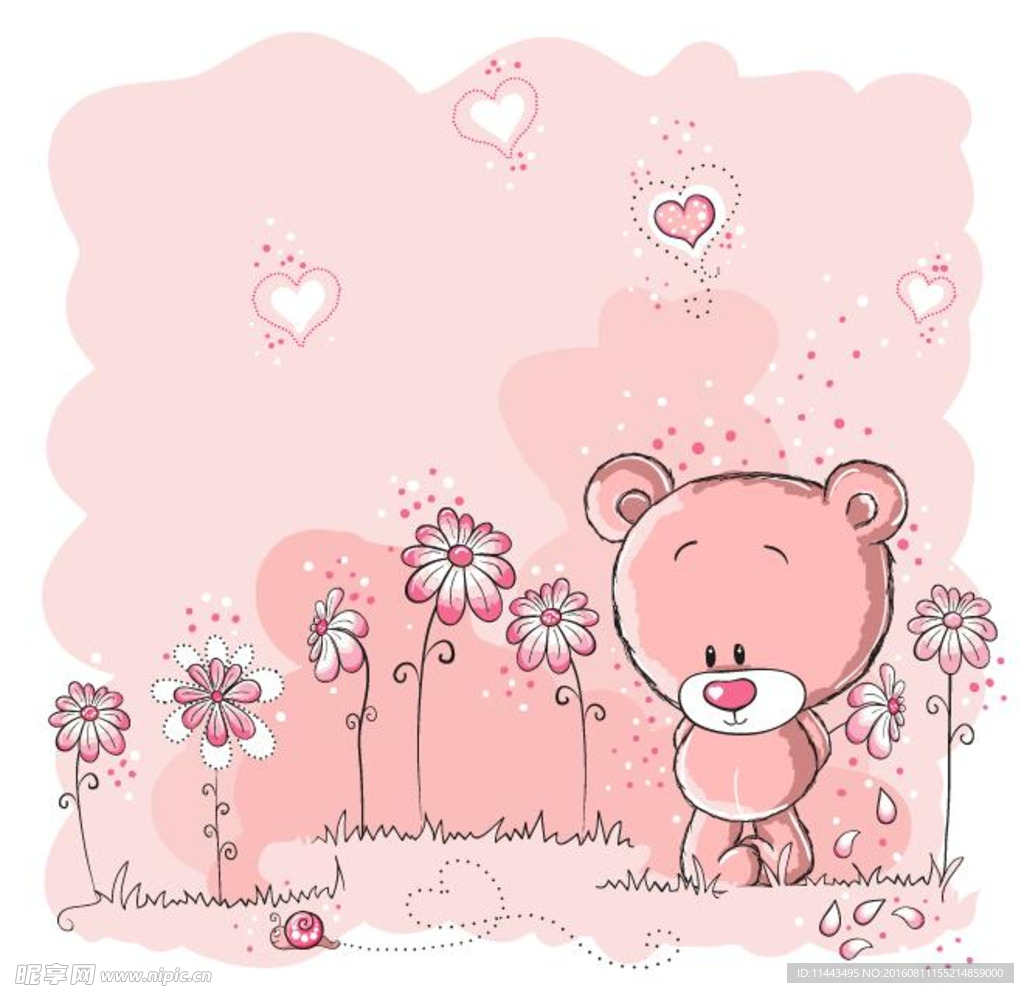 粉色熊