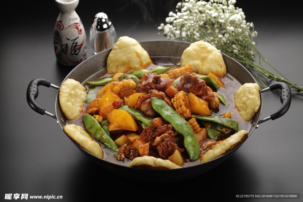 贴饼一锅出