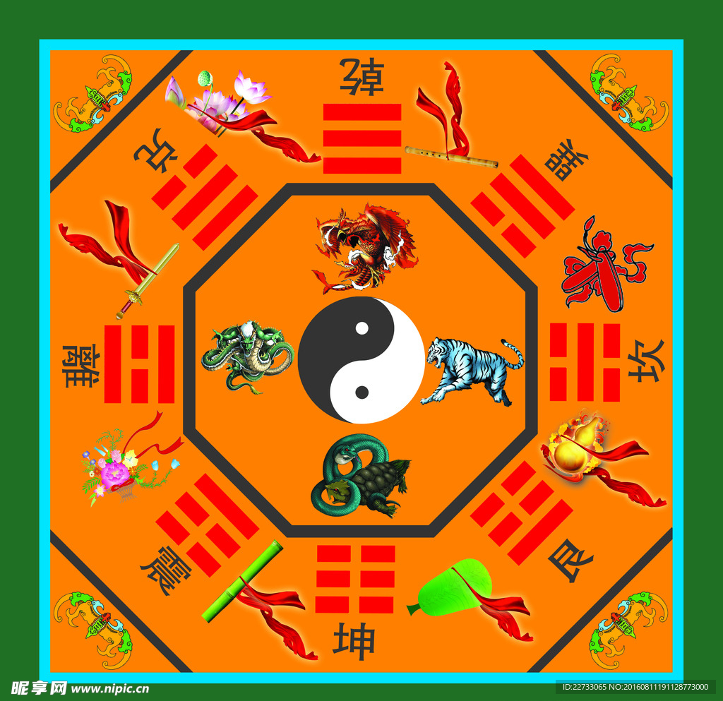 中国八卦图