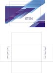 ETEN 对角紫色渐变