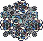 时尚花纹