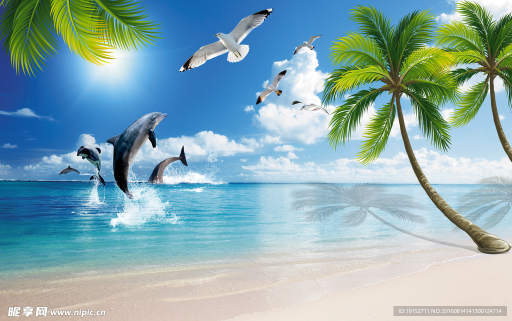 沙滩海景