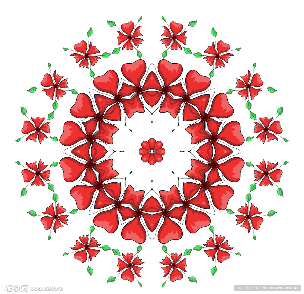 红色小花花