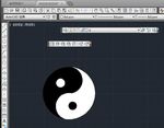 太极图 cad