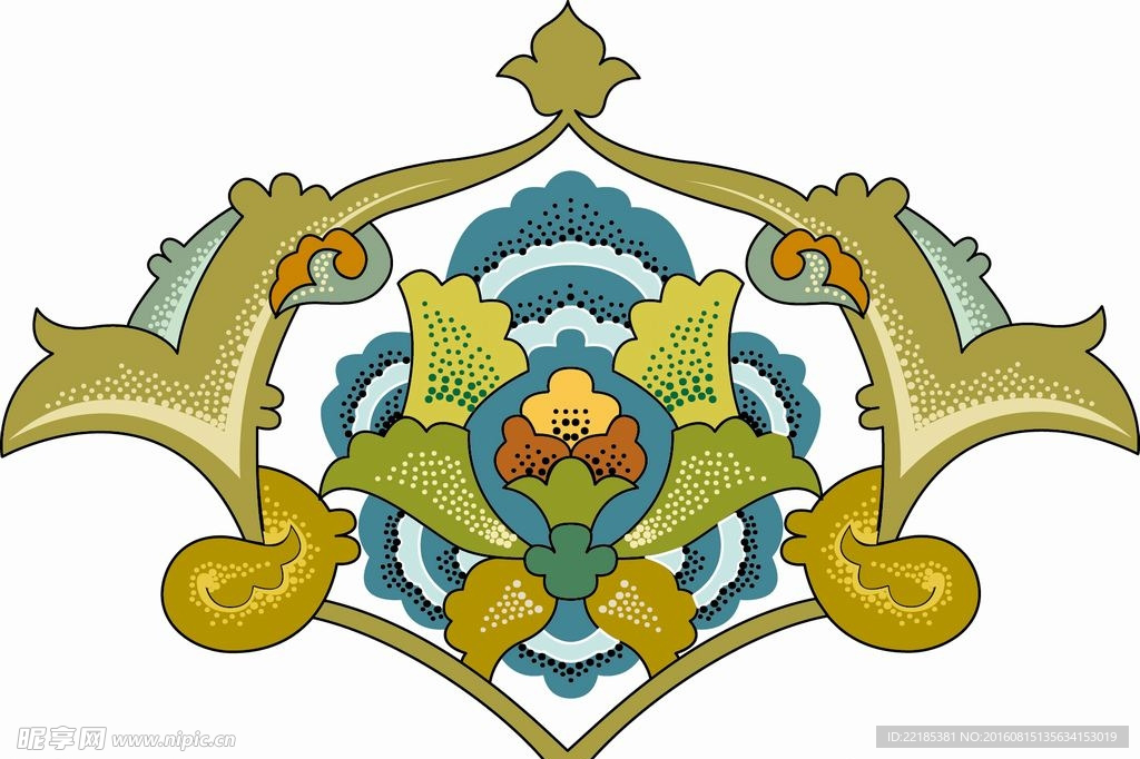 古典花纹