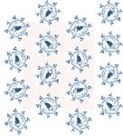 矢量循环花纹背景底纹