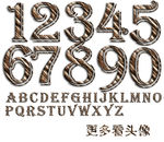 创意糖果数字