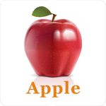 卡通水果 苹果加英文名称