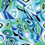 矢量循环几何体背景底纹