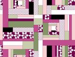 矢量循环几何体背景底纹