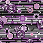 矢量时尚花纹背景底纹