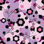 矢量唯美花纹背景底纹