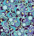 矢量循环花纹背景底纹