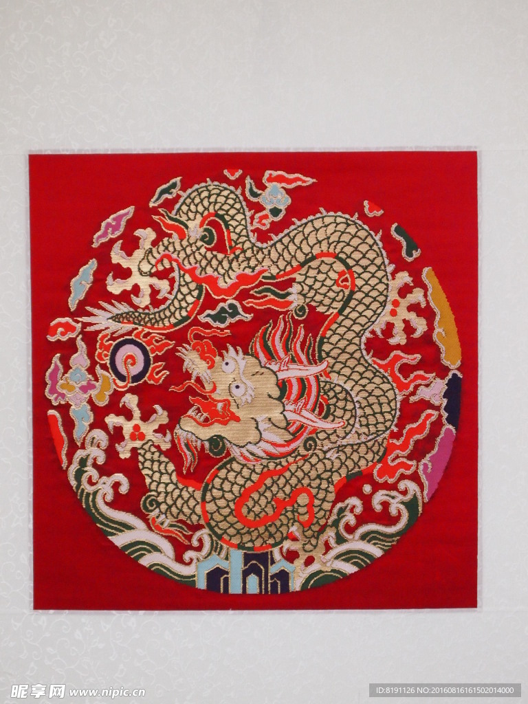 云锦团龙
