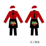 服务员服装