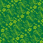 绿色矢量花纹背景底纹