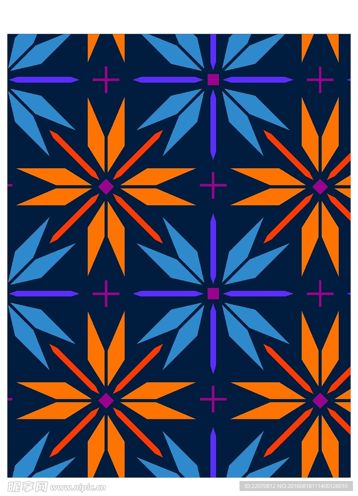时尚花纹