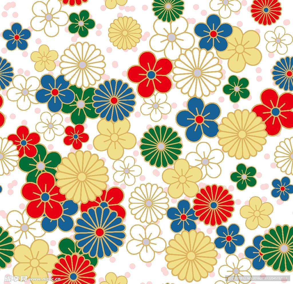 时尚花纹